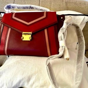 Brand New Michael Kors Whitney Large satchel crossbody !